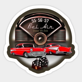 Chevy Bel Air 57 Sticker